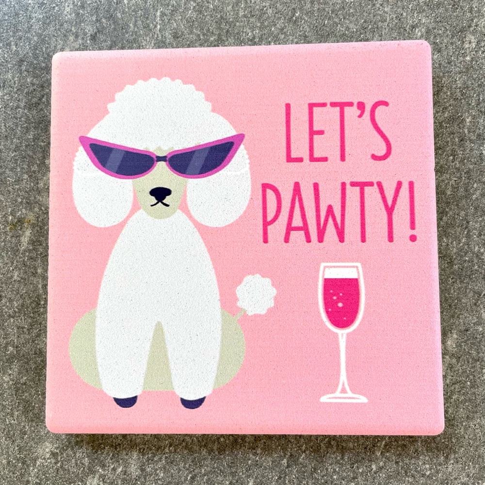 Ceramic Coasters 6 Set by Handmade Market Artisan